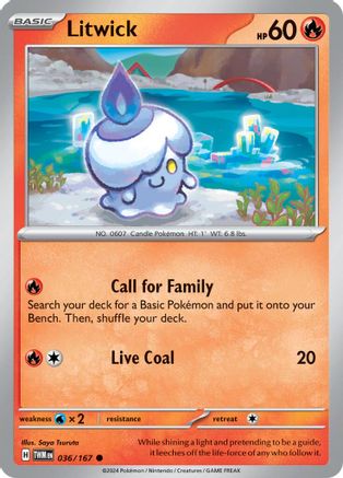 Litwick (036/167) [SV06 Twilight Masquerade] - Common