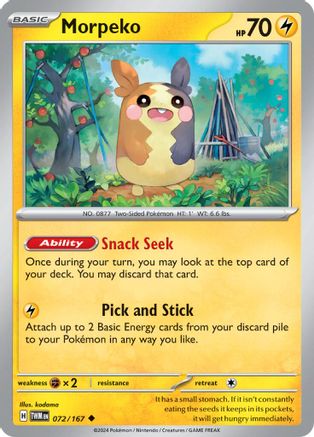 Morpeko (072/167) [SV06 Twilight Masquerade] - Uncommon