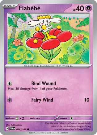 Flabebe (086/167) [SV06 Twilight Masquerade] Reverse Holofoil - Common