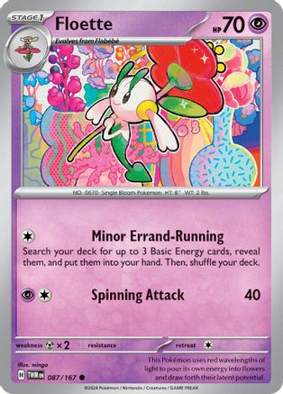 Floette (087/167) [SV06 Twilight Masquerade] Reverse Holofoil - Common