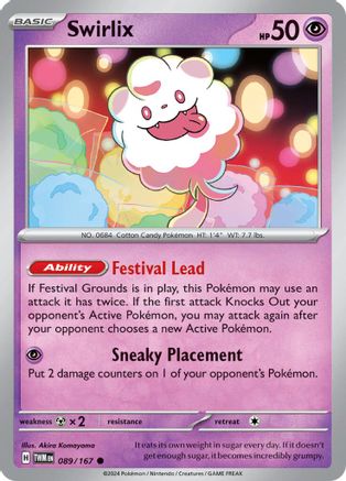 Swirlix (089/167) [SV06 Twilight Masquerade] - Common