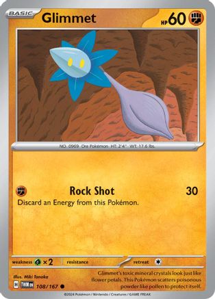 Glimmet (108/167) [SV06 Twilight Masquerade] Reverse Holofoil - Common