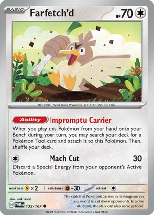 Farfetch'd (132/167) [SV06 Twilight Masquerade] - Common