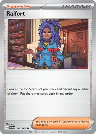 Raifort (161/167) [SV06 Twilight Masquerade] - Uncommon
