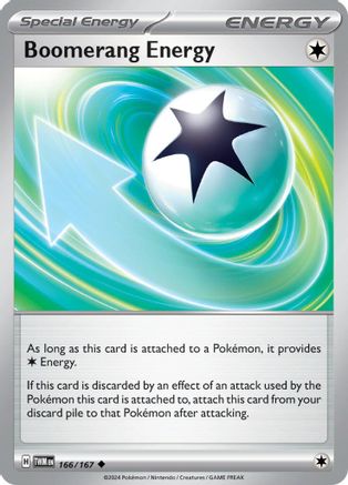 Boomerang Energy (166/167) [SV06 Twilight Masquerade] - Uncommon