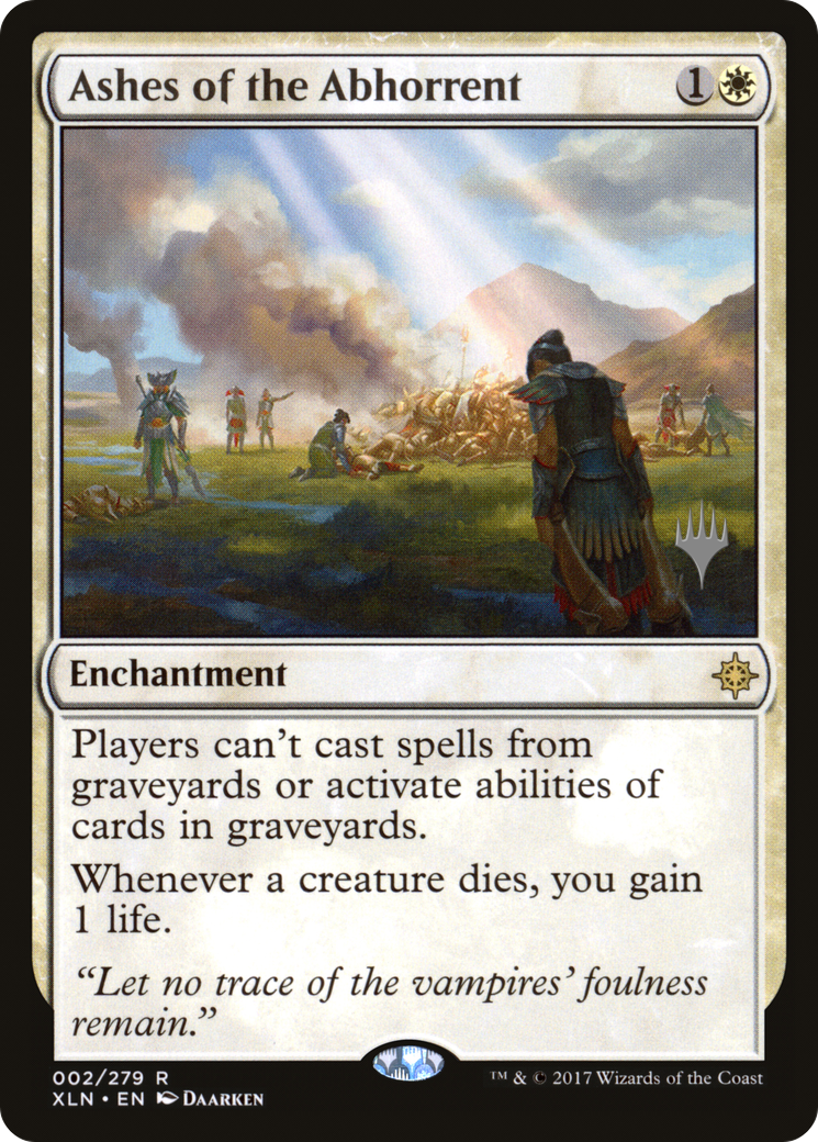 Ashes of the Abhorrent (PPM20-002) [Promo Pack: Ixalan Promos] Foil