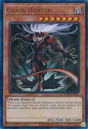 Chaos Hunter (Ultra Rare) (RA02-EN007) - 25th Anniversary Rarity Collection II 1st Edition