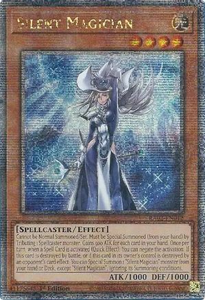 Silent Magician (Quarter Century Secret Rare) (RA02-EN012) - 25th Anniversary Rarity Collection II 1st Edition