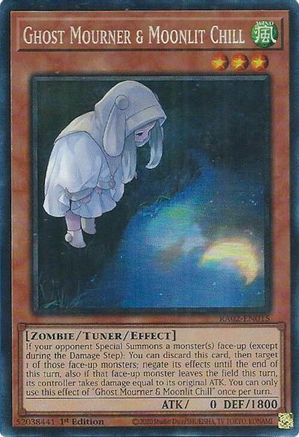 Ghost Mourner & Moonlit Chill (Alternate Art) (Prismatic Collector's Rare) (RA02-EN015) - 25th Anniversary Rarity Collection II 1st Edition