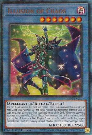 Illusion of Chaos (Prismatic Ultimate Rare) (RA02-EN020) - 25th Anniversary Rarity Collection II 1st Edition