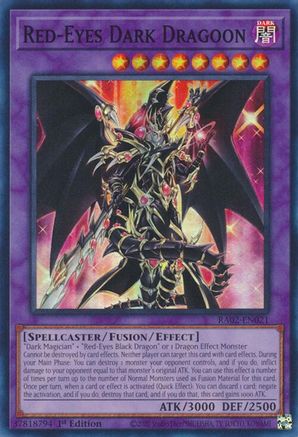 Red-Eyes Dark Dragoon (Super Rare) (RA02-EN021) - 25th Anniversary Rarity Collection II 1st Edition