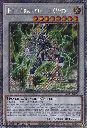 PSY-Framelord Omega (Platinum Secret Rare) (RA02-EN028) - 25th Anniversary Rarity Collection II 1st Edition