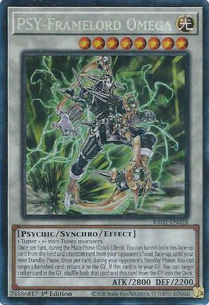 PSY-Framelord Omega (Prismatic Collector's Rare) (RA02-EN028) - 25th Anniversary Rarity Collection II 1st Edition