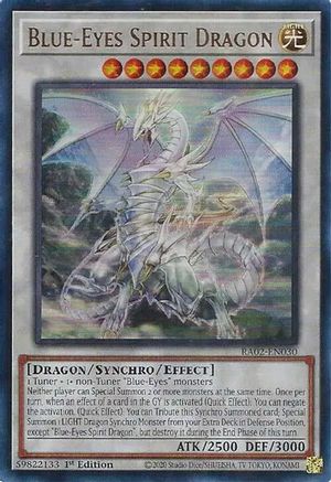 Blue-Eyes Spirit Dragon (Ultra Rare) (RA02-EN030) - 25th Anniversary Rarity Collection II 1st Edition