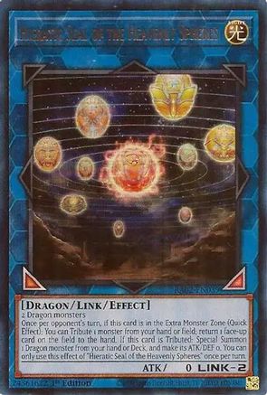 Hieratic Seal of the Heavenly Spheres (Ultra Rare) (RA02-EN039) - 25th Anniversary Rarity Collection II 1st Edition