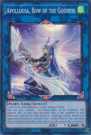 Apollousa, Bow of the Goddess (Alternate Art) (Super Rare) (RA02-EN040) - 25th Anniversary Rarity Collection II 1st Edition