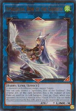 Apollousa, Bow of the Goddess (Alternate Art) (Ultra Rare) (RA02-EN040) - 25th Anniversary Rarity Collection II 1st Edition