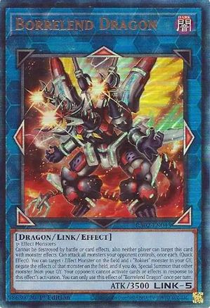 Borrelend Dragon (Prismatic Ultimate Rare) (RA02-EN043) - 25th Anniversary Rarity Collection II 1st Edition
