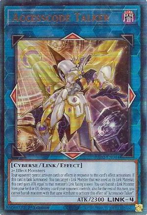 Accesscode Talker (Prismatic Ultimate Rare) (RA02-EN044) - 25th Anniversary Rarity Collection II 1st Edition