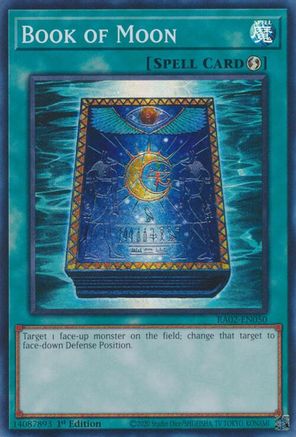 Book of Moon (Super Rare) (RA02-EN050) - 25th Anniversary Rarity Collection II 1st Edition