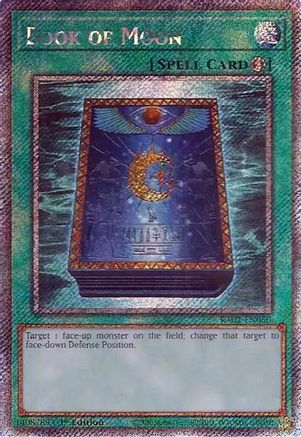 Book of Moon (Platinum Secret Rare) (RA02-EN050) - 25th Anniversary Rarity Collection II 1st Edition