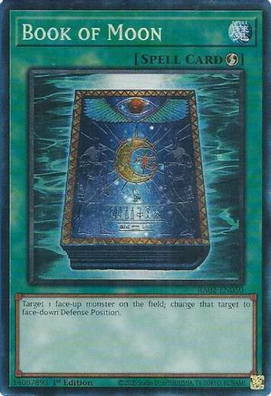 Book of Moon (Prismatic Collector's Rare) (RA02-EN050) - 25th Anniversary Rarity Collection II 1st Edition
