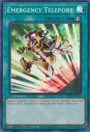 Emergency Teleport (Super Rare) (RA02-EN053) - 25th Anniversary Rarity Collection II 1st Edition
