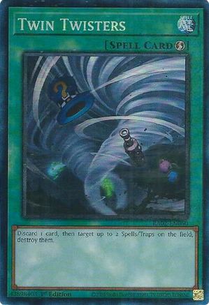 Twin Twisters (Prismatic Collector's Rare) (RA02-EN060) - 25th Anniversary Rarity Collection II 1st Edition