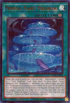Primeval Planet Perlereino (Ultra Rare) (RA02-EN069) - 25th Anniversary Rarity Collection II 1st Edition