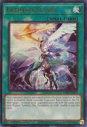 Ultimate Slayer (Ultra Rare) (RA02-EN070) - 25th Anniversary Rarity Collection II 1st Edition