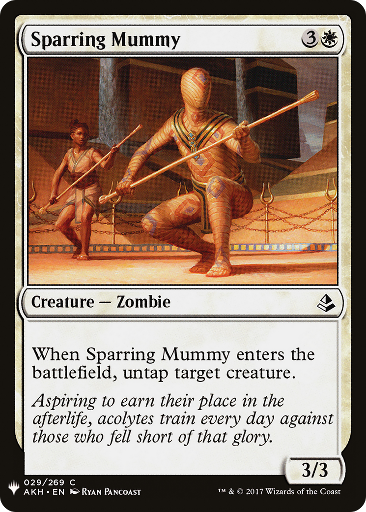 Sparring Mummy (LIST-029) [The List]
