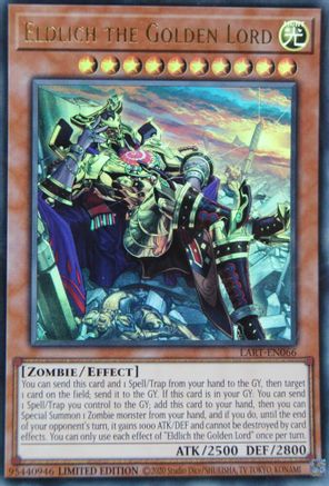 Eldlich the Golden Lord (Ultra Rare) (LART-EN066) - The Lost Art Promotion Limited