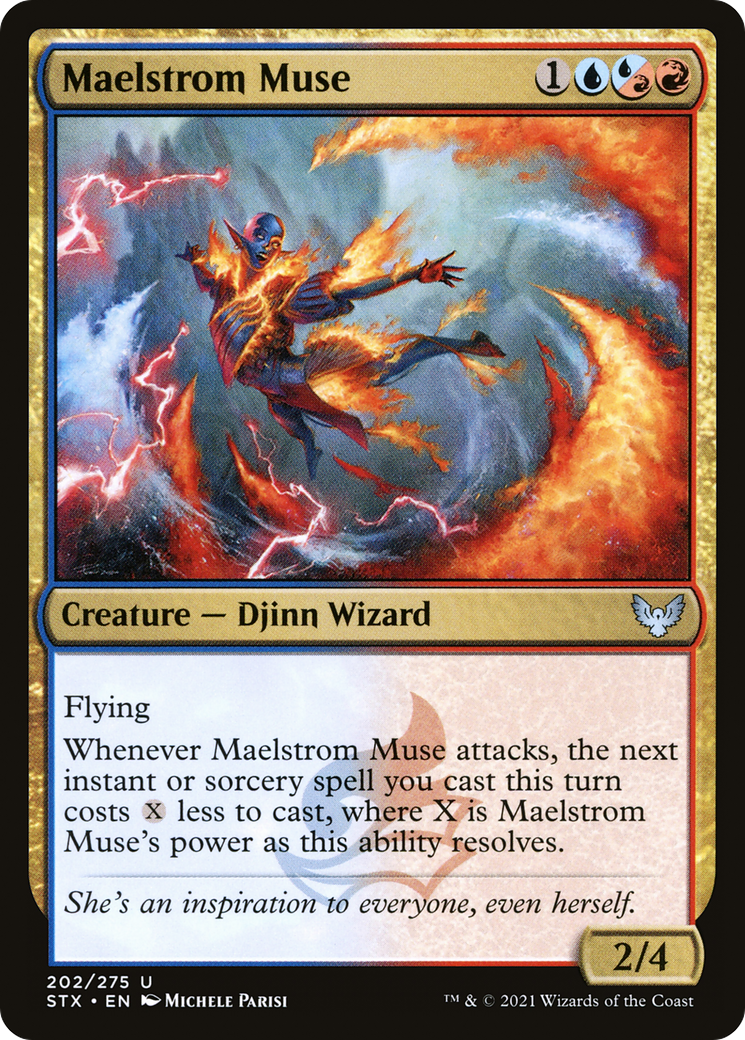 Maelstrom Muse (STX-202) [Strixhaven: School of Mages]