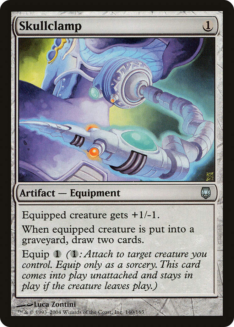 Skullclamp (DST-140) [Darksteel] Foil