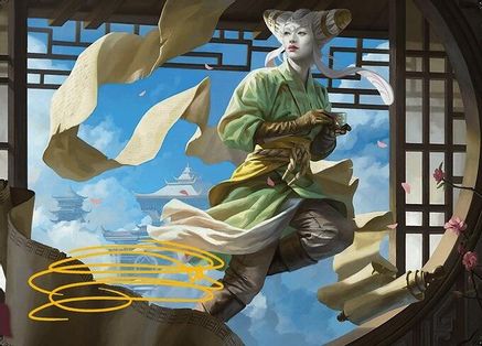 Tamiyo, Inquisitive Student Art Card (Gold-Stamped Signature) (ASMH3-017) [Art Series: Modern Horizons 3]