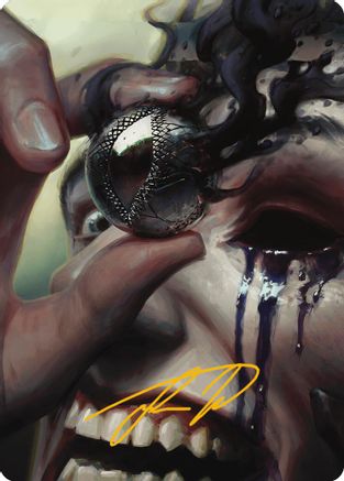 Jet Medallion Art Card (Gold-Stamped Signature) (ASMH3-042) [Art Series: Modern Horizons 3]