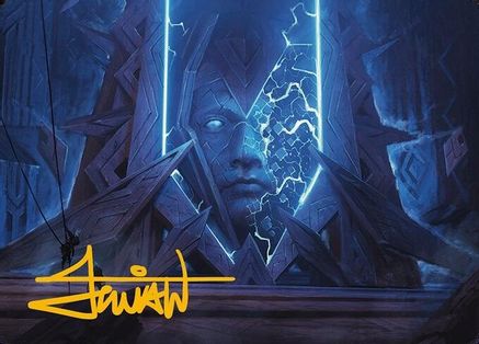 Stone Idol Generator Art Card (Gold-Stamped Signature) (ASMH3-035) [Art Series: Modern Horizons 3]