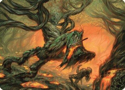 Stump Stomp Art Card (ASMH3-020) [Art Series: Modern Horizons 3]