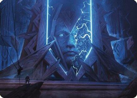 Stone Idol Generator Art Card (ASMH3-035) [Art Series: Modern Horizons 3]