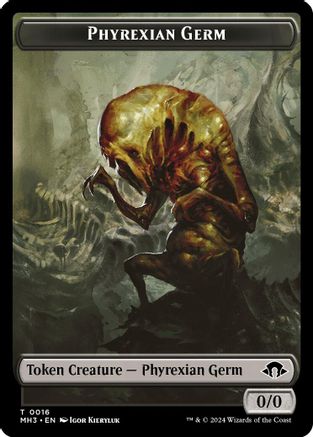 Phyrexian Germ // Snake Double-Sided Token (MH3-16 // 20) [Modern Horizons 3] Foil