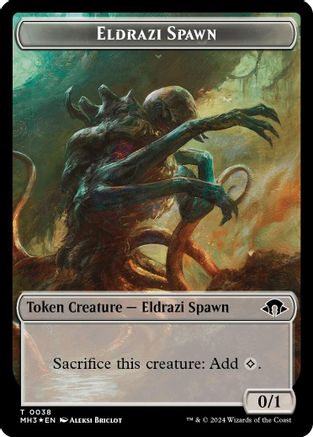 Eldrazi Spawn Token (MH3-002) [Modern Horizons 3]