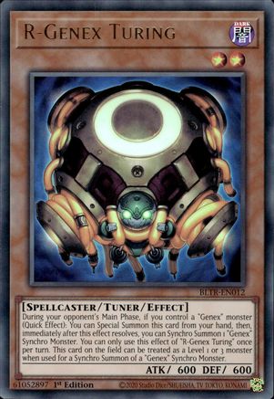 R-Genex Turing (Ultra Rare) (BLTR-EN012) - Battles of Legend: Terminal Revenge 1st Edition