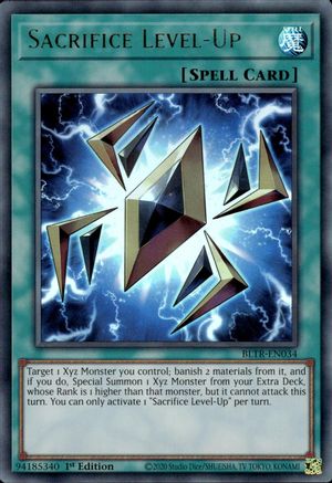 Sacrifice Level-Up (Ultra Rare) (BLTR-EN034) - Battles of Legend: Terminal Revenge 1st Edition