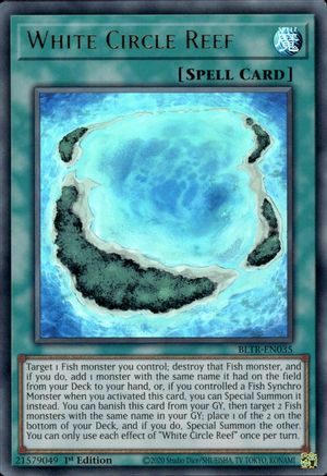 White Circle Reef (Ultra Rare) (BLTR-EN035) - Battles of Legend: Terminal Revenge 1st Edition