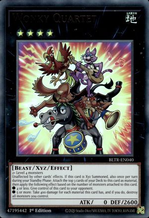 Wonky Quartet (Ultra Rare) (BLTR-EN040) - Battles of Legend: Terminal Revenge 1st Edition