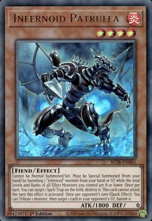 Infernoid Patrulea (Ultra Rare) (BLTR-EN061) - Battles of Legend: Terminal Revenge 1st Edition