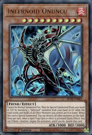 Infernoid Onuncu (Ultra Rare) (BLTR-EN065) - Battles of Legend: Terminal Revenge 1st Edition