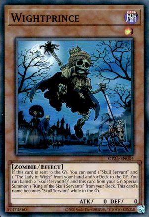 Wightprince (Super Rare) (OP25-EN004) - OTS Tournament Pack 25 Unlimited