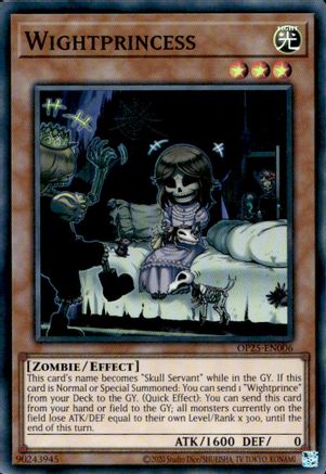 Wightprincess (Super Rare) (OP25-EN006) - OTS Tournament Pack 25 Unlimited