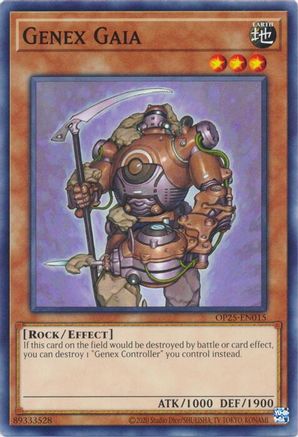 Genex Gaia (Common) (OP25-EN015) - OTS Tournament Pack 25 Unlimited